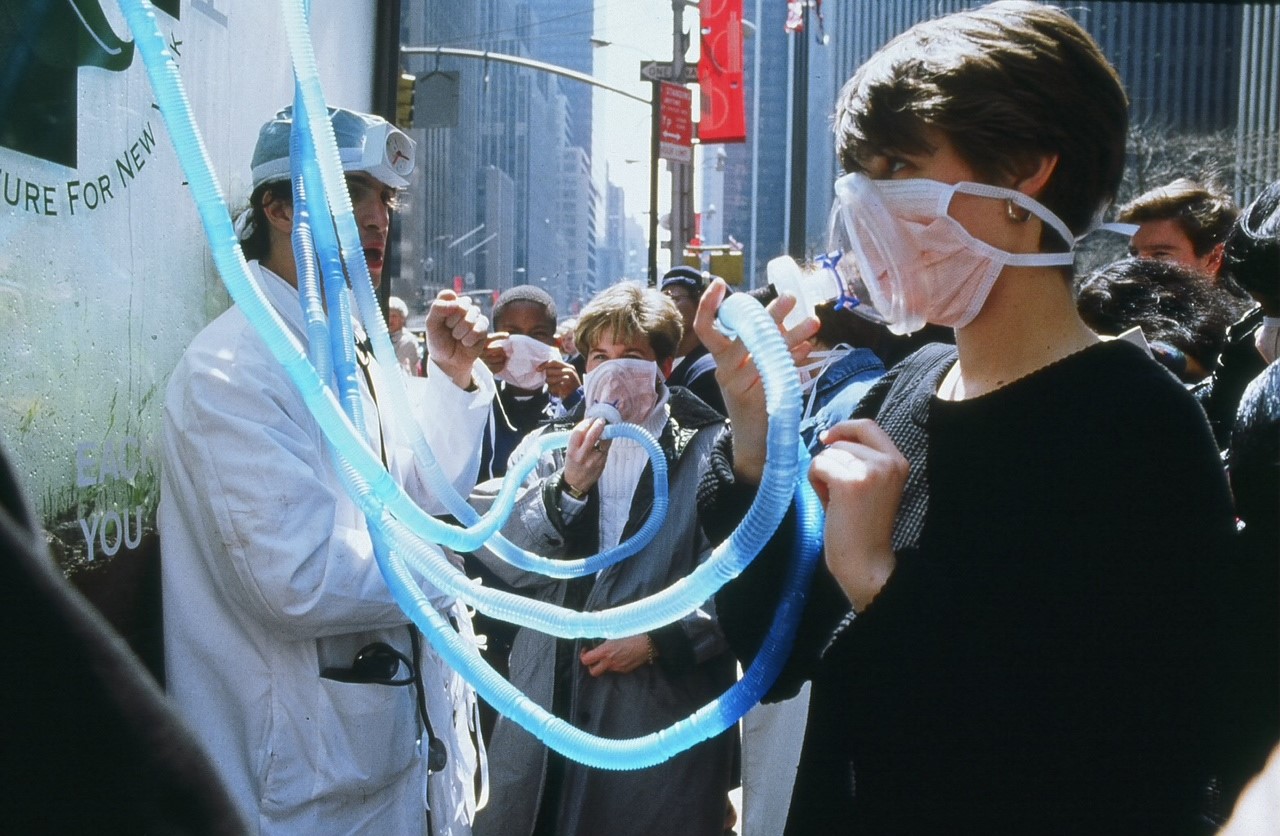 FRESH AIR, 1990 - Participants at Time Life Building, Ave of Americas – New York City 